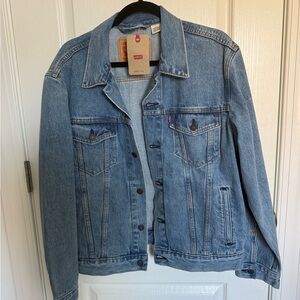 Levi's Light Wash Blue Denim Jacket - Men's
